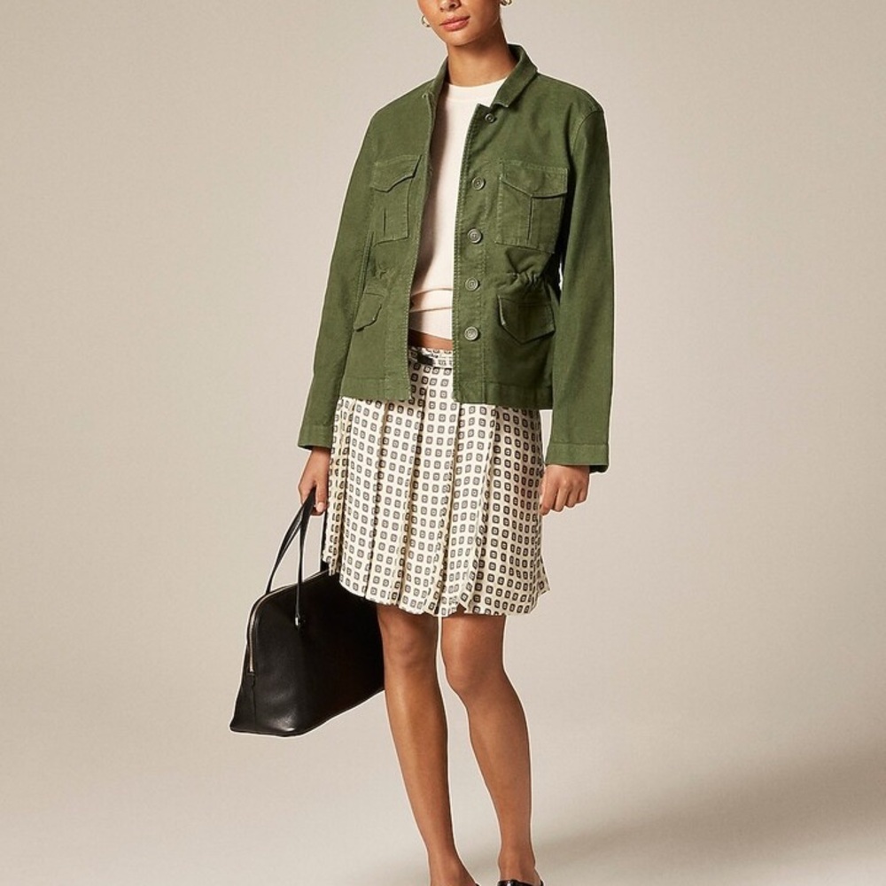 J.Crew Utility chore jacket in brushed chino 10